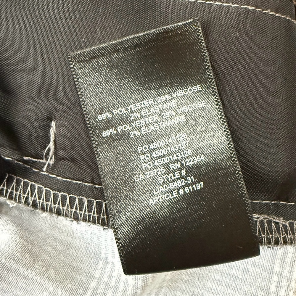 SOLD - Aritzia The Group | Jimmy Pant | Black/White Herringbone | Size M - Picture 12 of 12